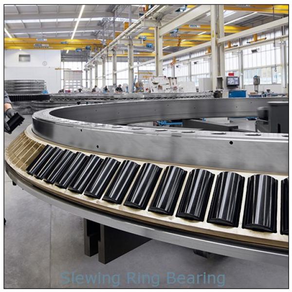 Three row roller slewing  bearing manufacturer for wheel crane #1 image