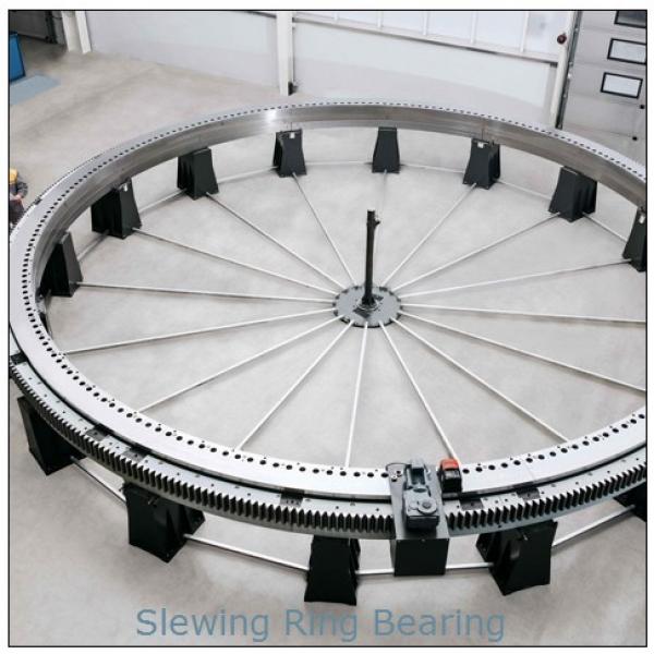 liebherr crane slew ring Deck crane with external gear slewing bearing and Double-row ball slewing bearing Ring #1 image